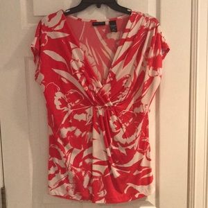 Ny&Co women’s short sleeve shirt, size L